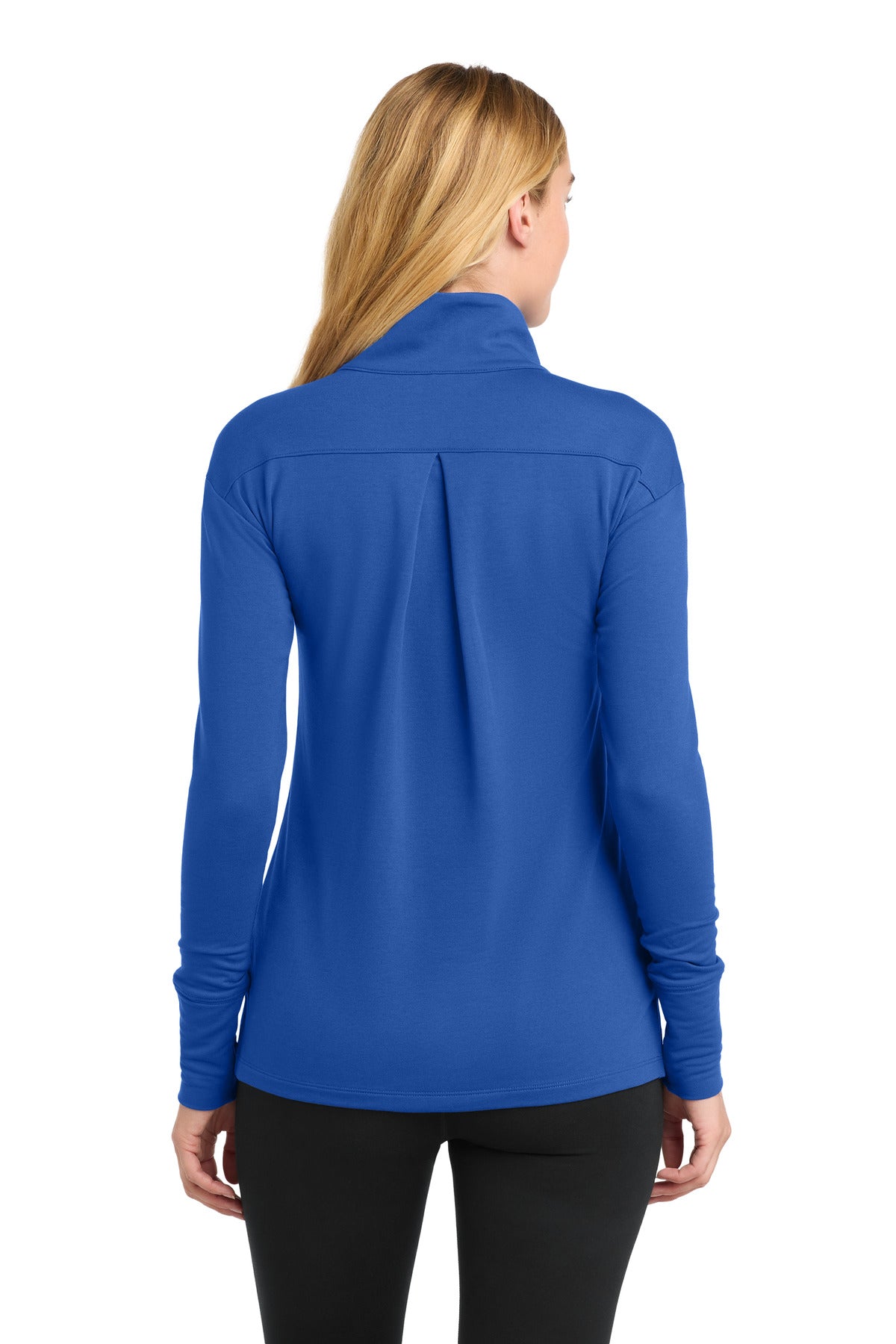 TrueRoyal Sport-Tek Women's Sport-Wick Flex Fleece 1/4-Zip. LST561