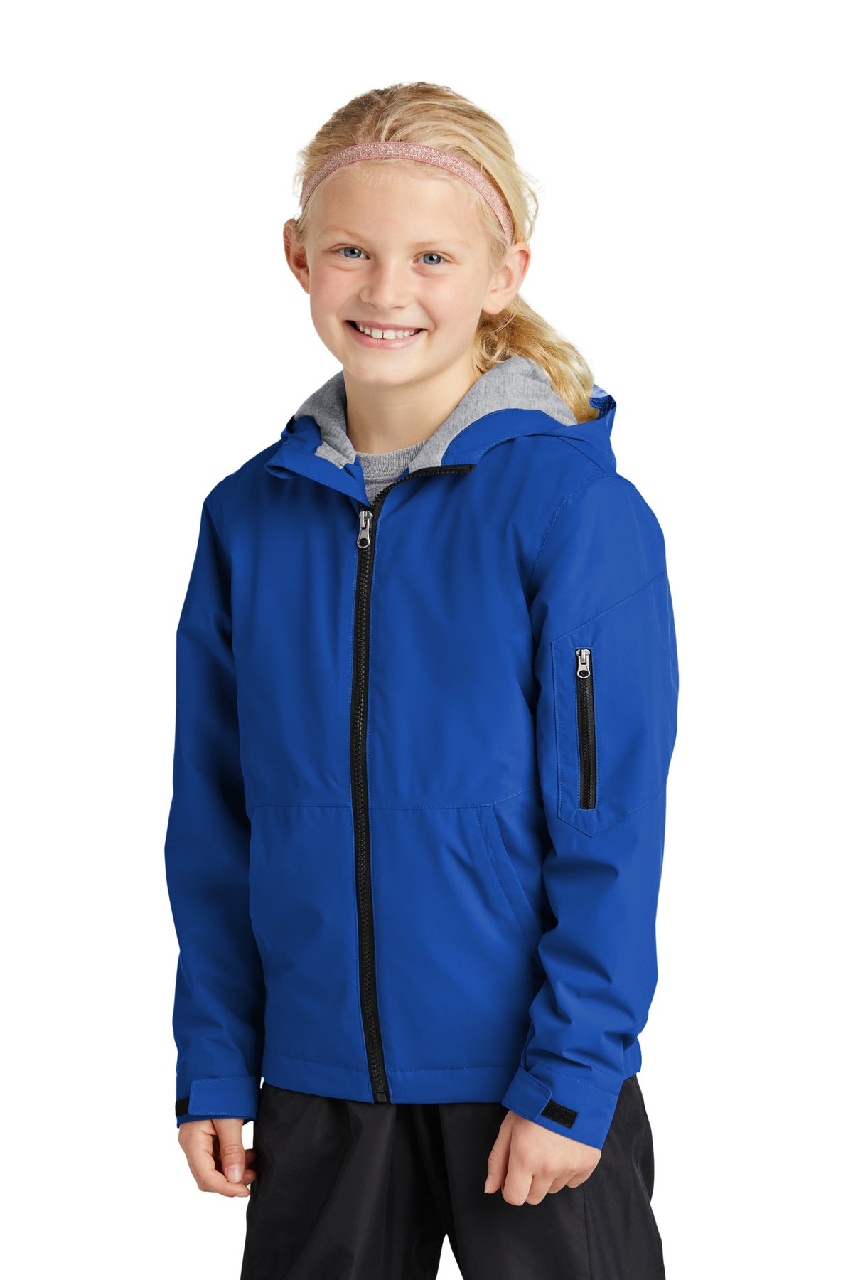 TrueRoyal Sport-Tek Youth Waterproof Insulated Jacket YST56