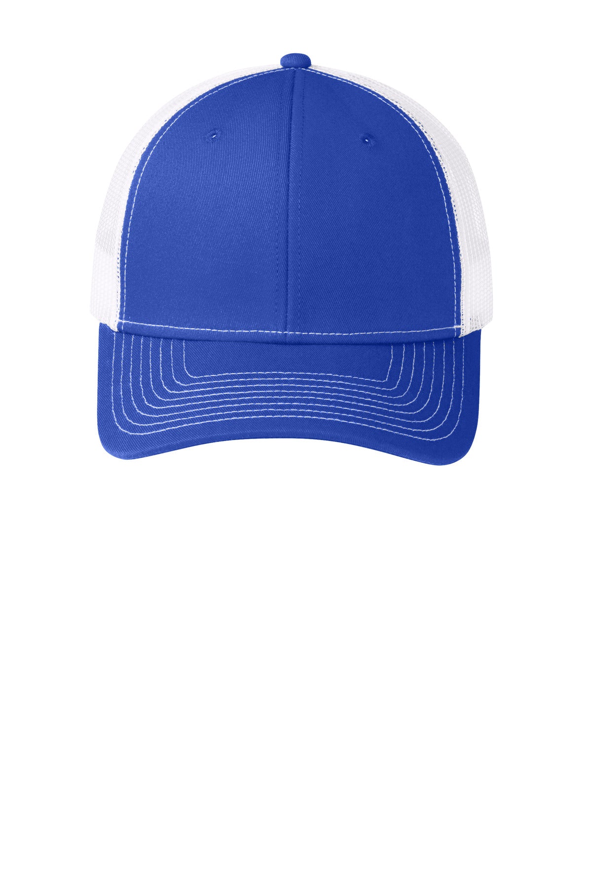 TRy/White Port Authority Snapback Trucker Cap. C112
