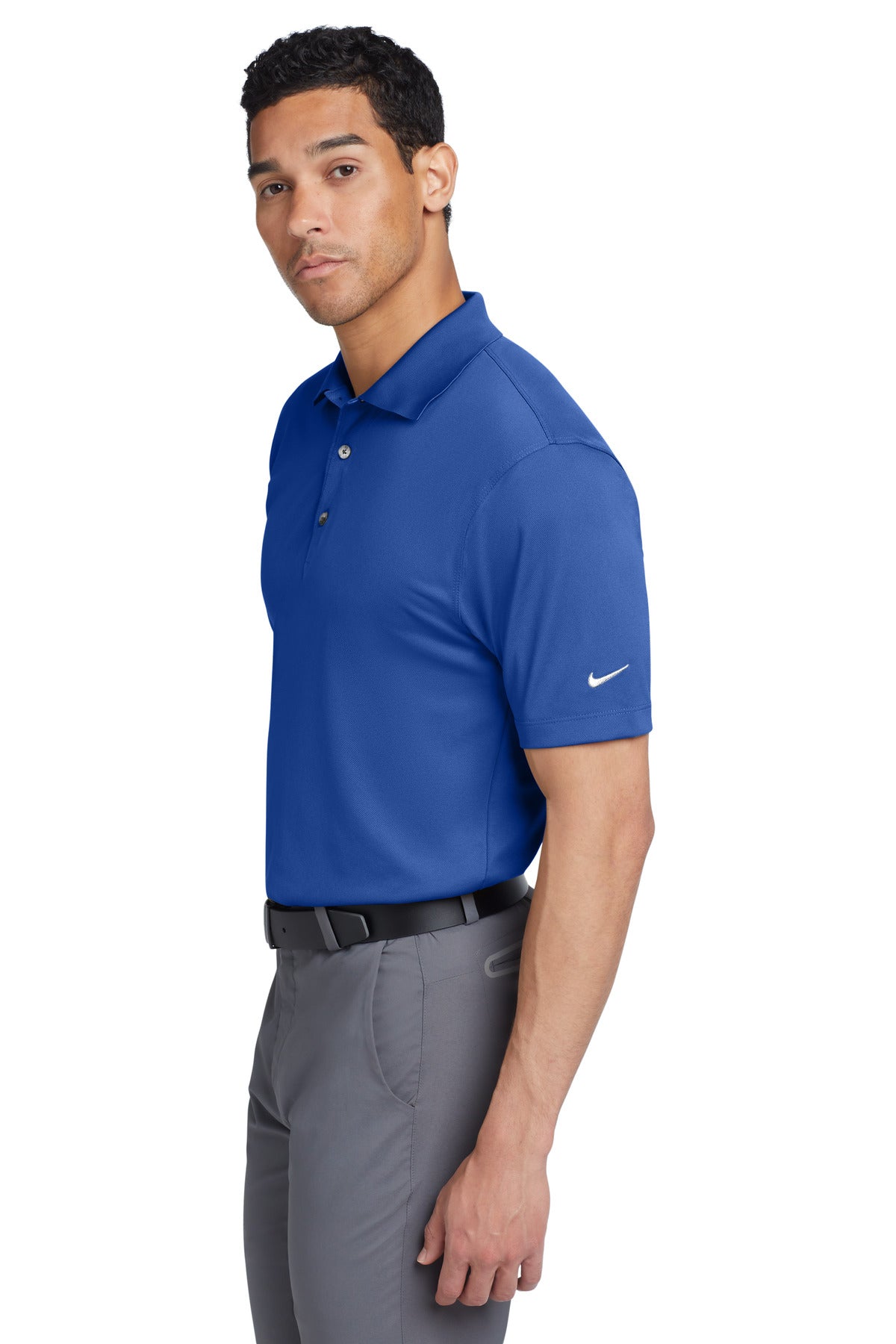 Varsity Royal Nike Tech Basic Dri-FIT Polo. 203690