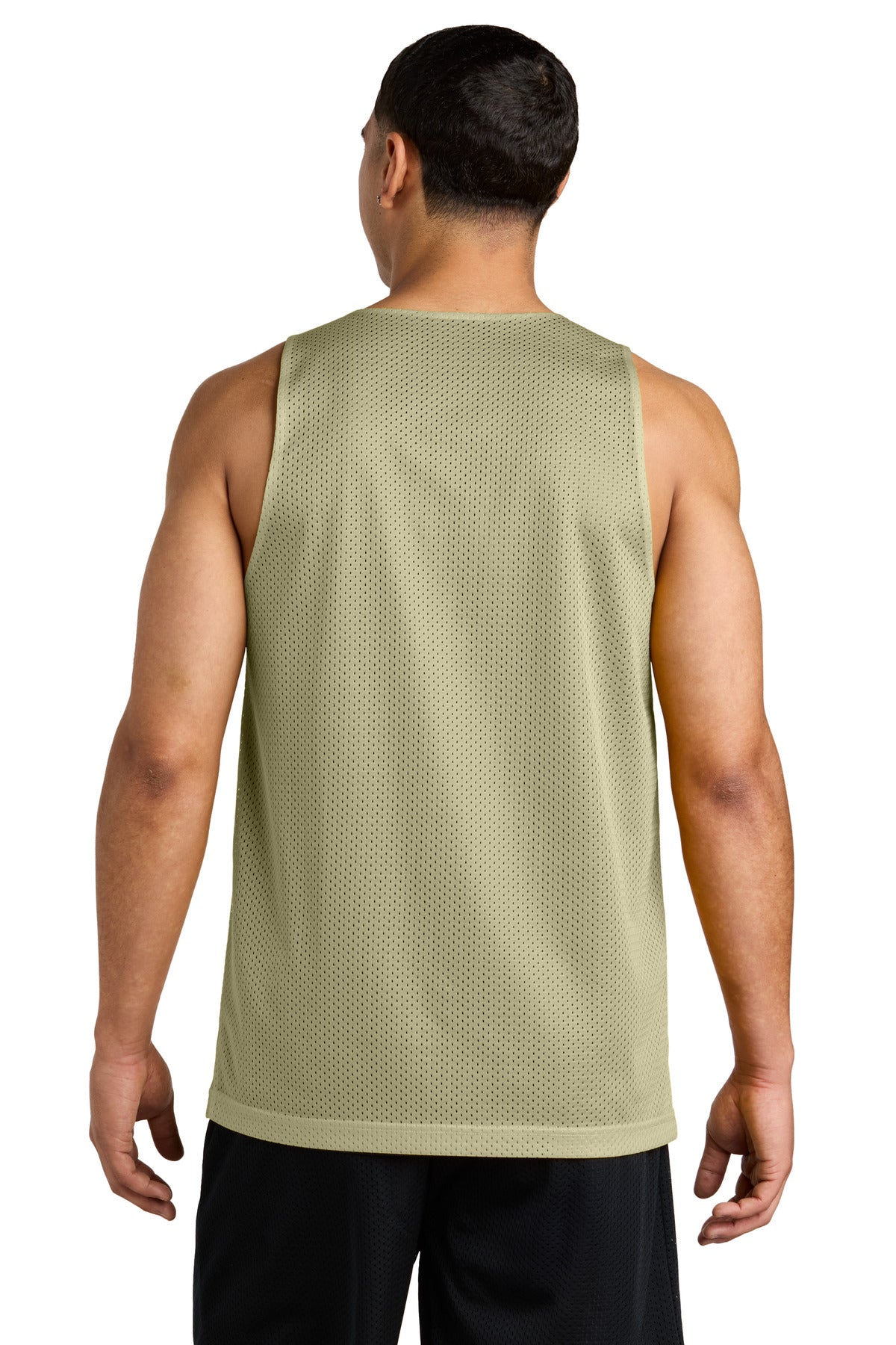VgsGld/Blk Sport-Tek PosiCharge Reversible Mesh Tank ST5000