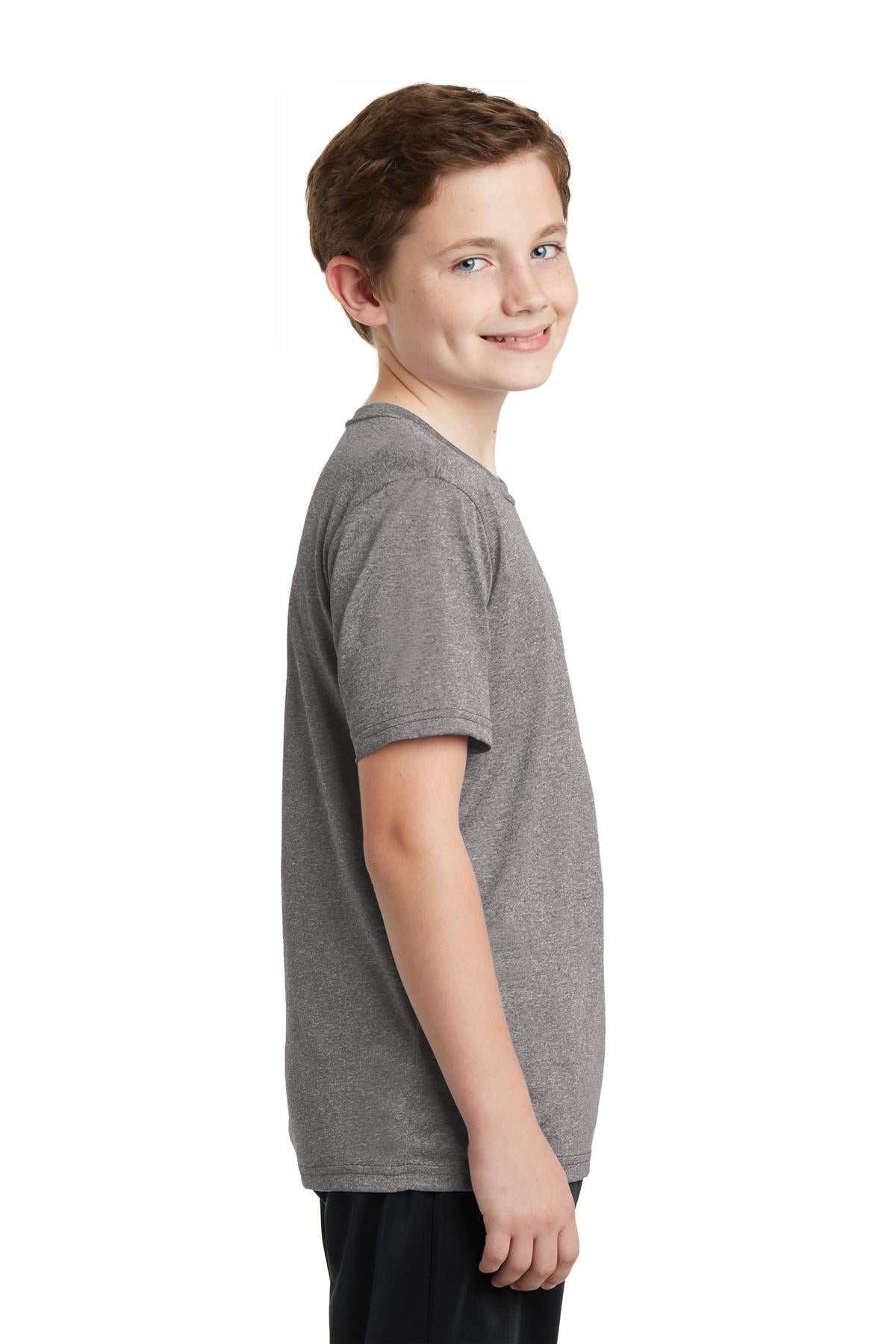 Vintage Hthr Sport-Tek Youth Heather Contender Tee. YST360