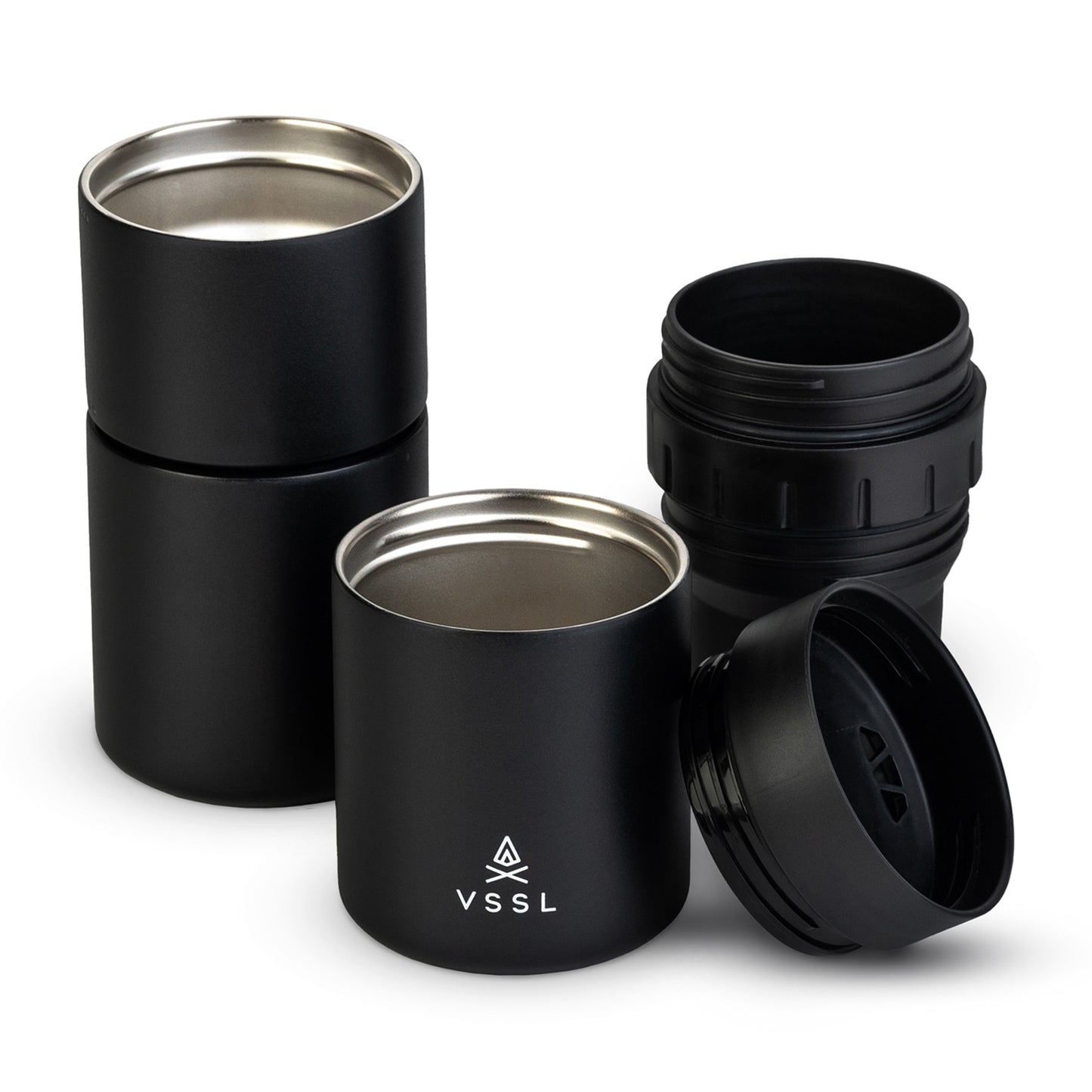 Black VSSL Nest Pour Over Coffee Kit