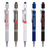 Spin-It Executive Metal Stylus Ballpoint Pen