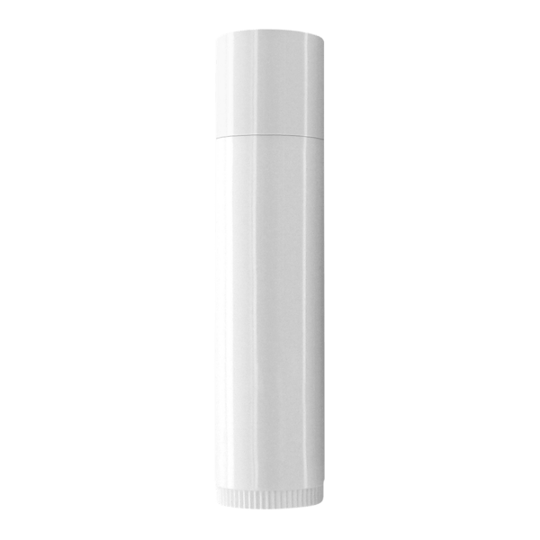 Natural Lip Moisturizer with Organic Ingredients in White Tube