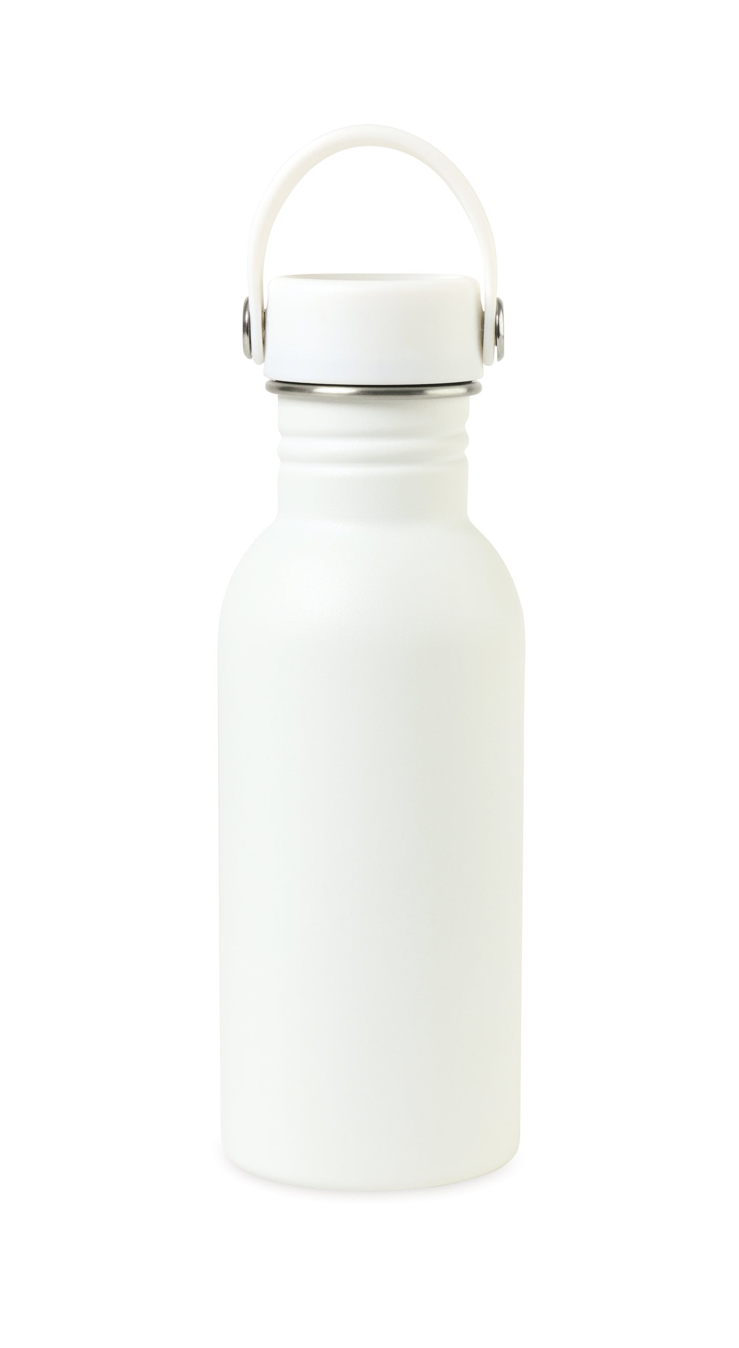 White Arlo Classics Stainless Steel Hydration Bottle - 17 Oz. plain