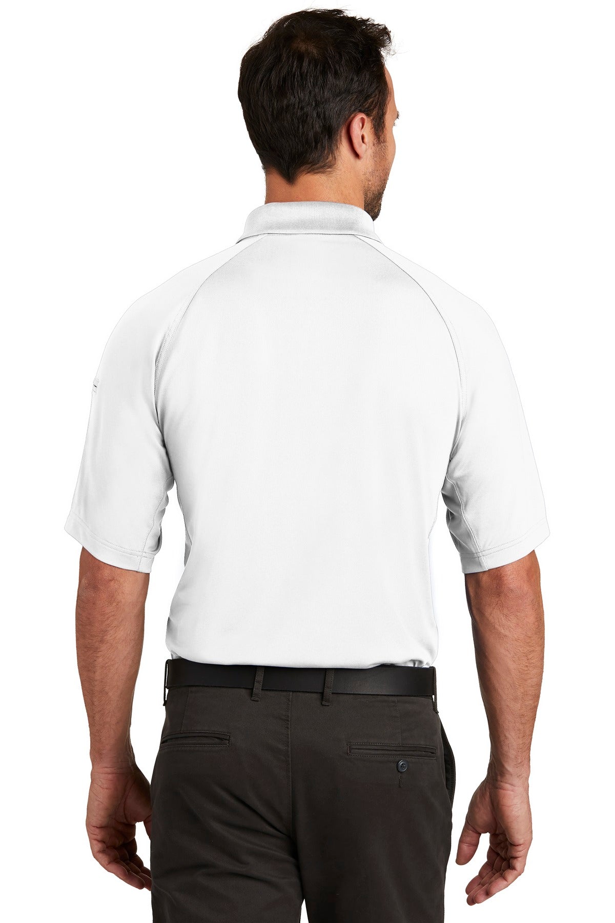 White CornerStone Select Lightweight Snag-Proof Tactical Polo. CS420