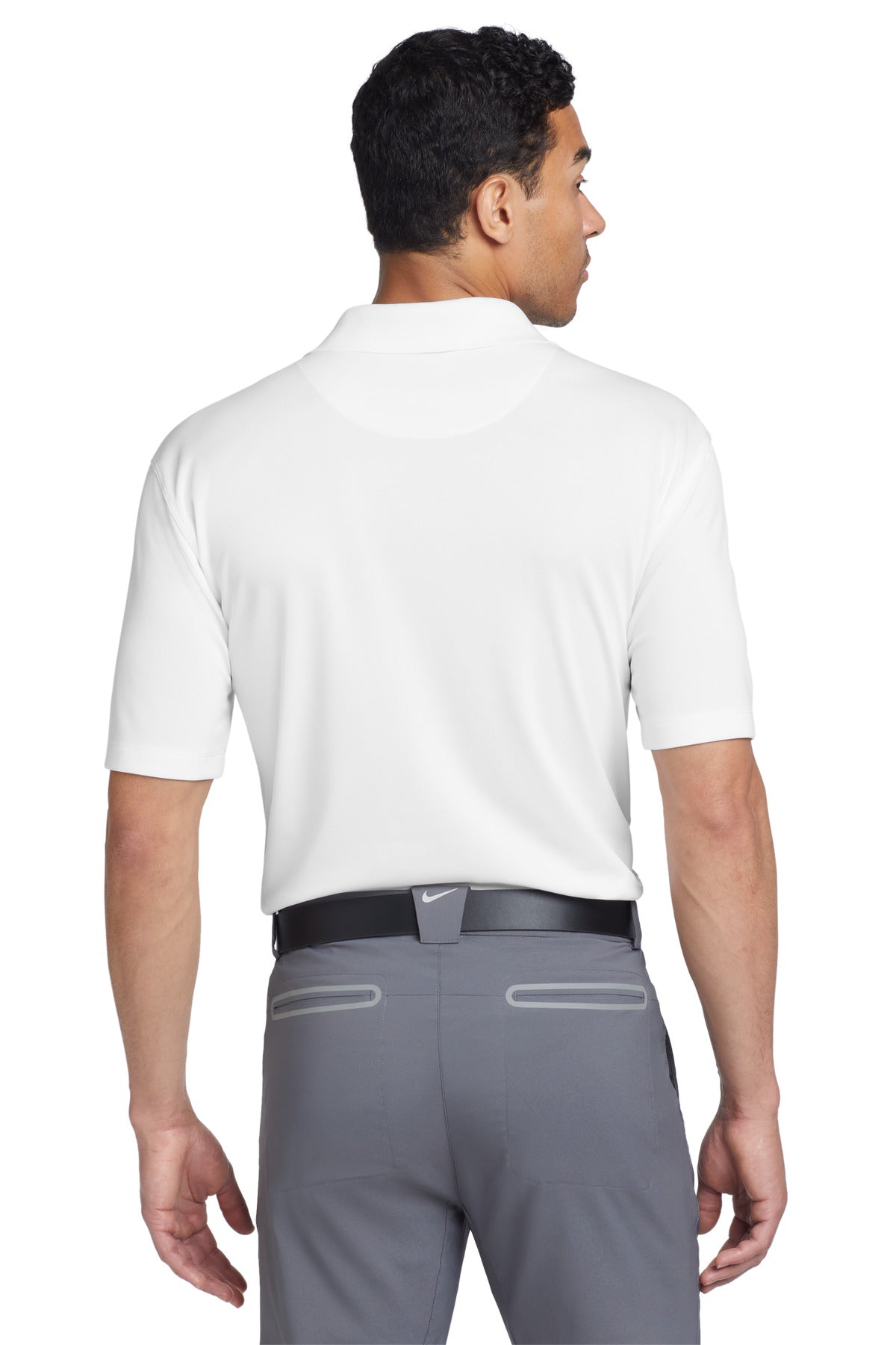 White Nike Tech Basic Dri-FIT Polo. 203690