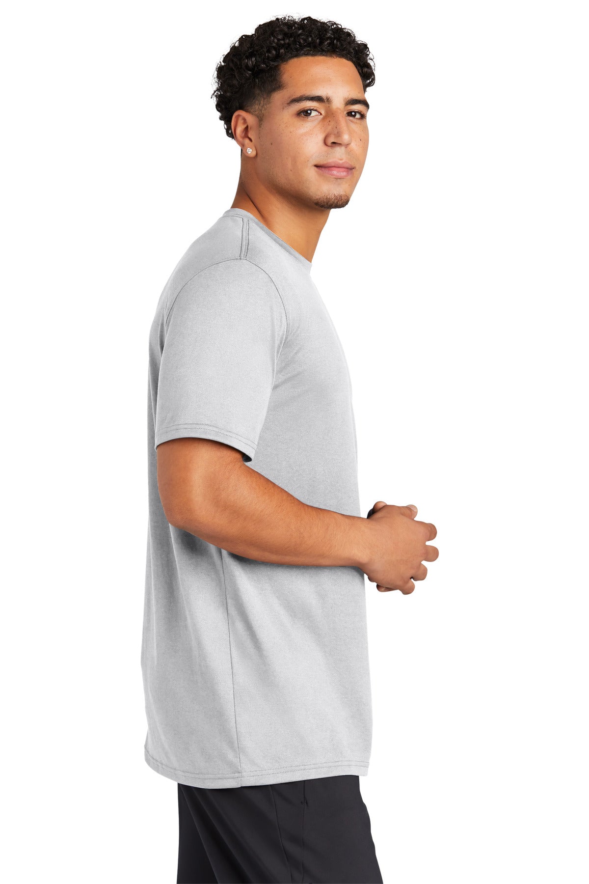 White Sport-Tek Echo Tee ST760