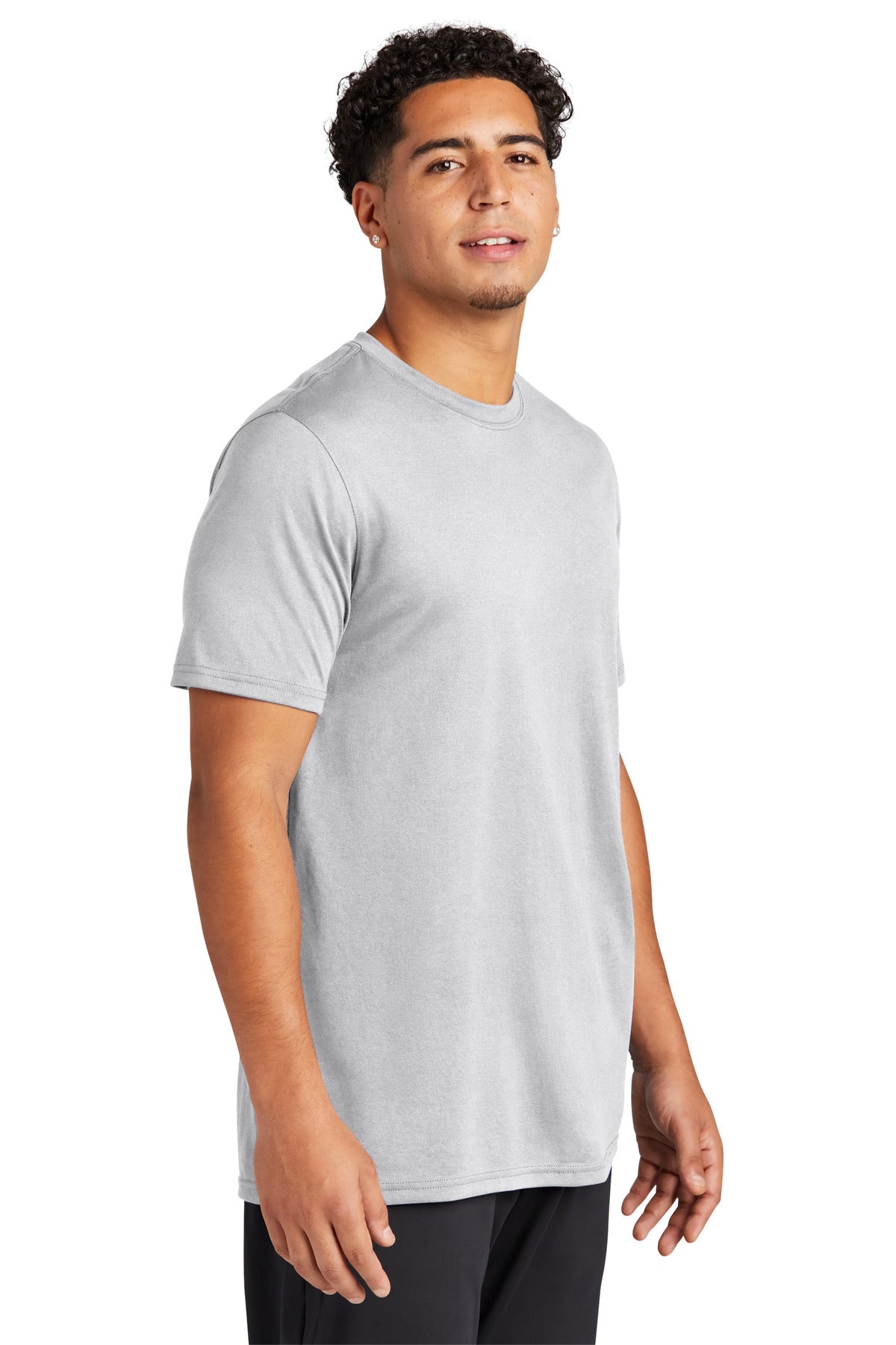 White Sport-Tek Echo Tee ST760