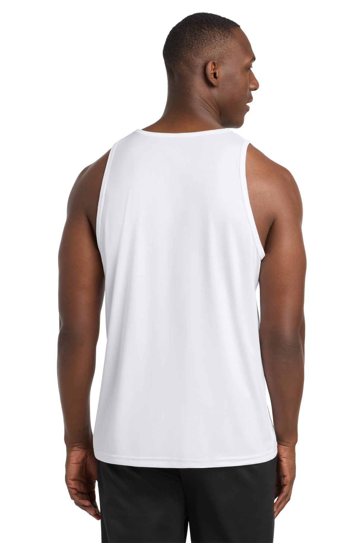White Sport-Tek PosiCharge Competitor Tank. ST356