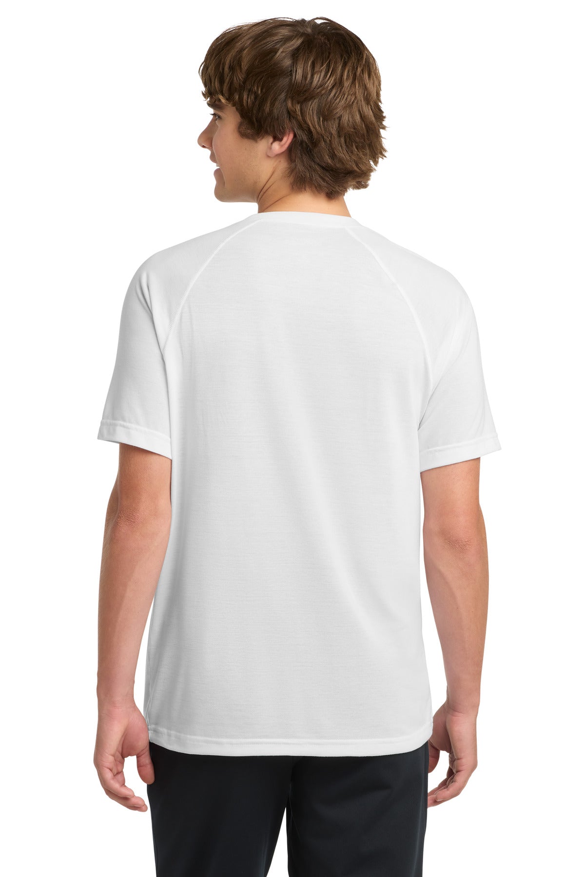 White Sport-Tek Ultimate Performance Crew. ST700