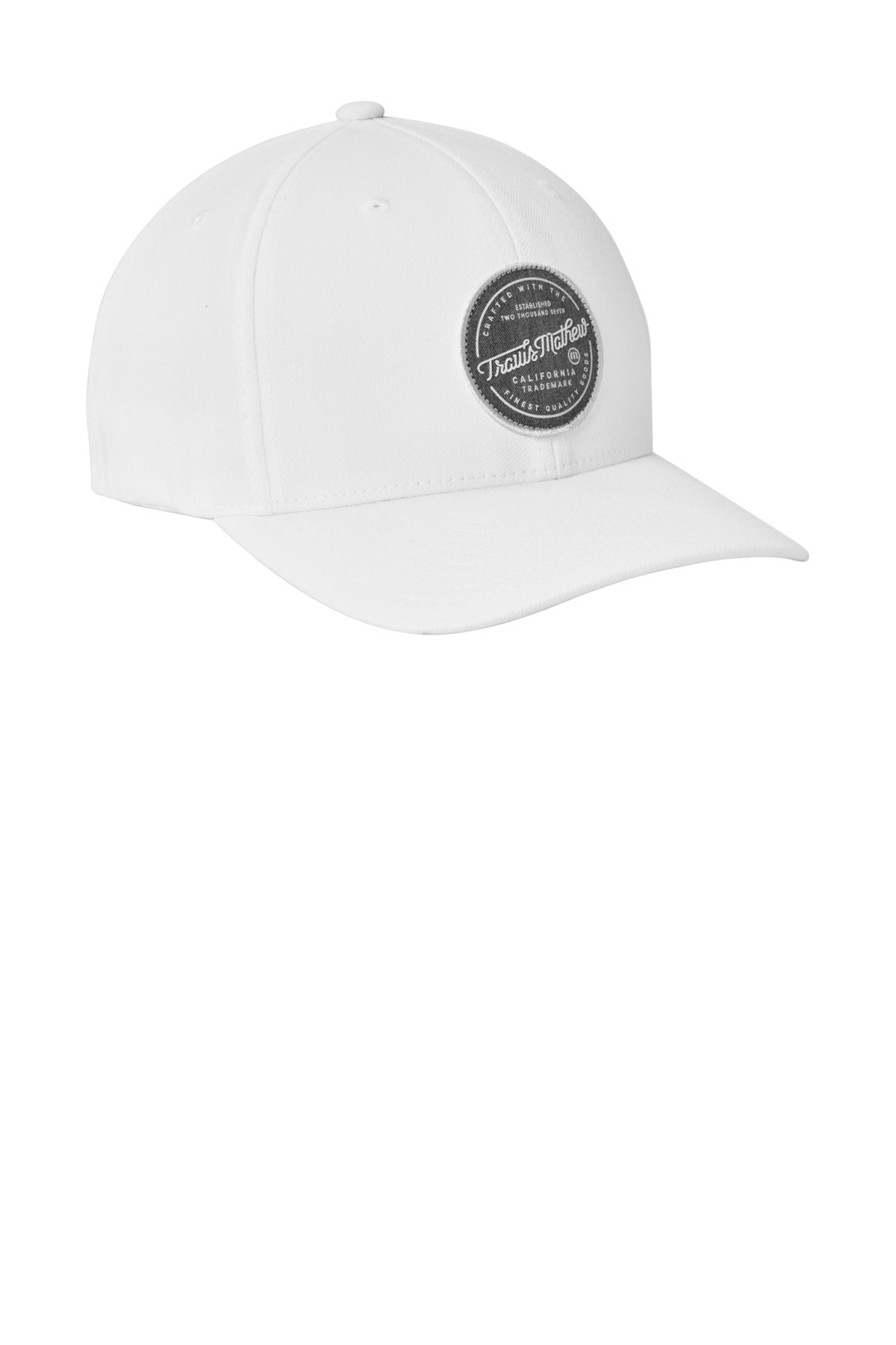 White TravisMathew On Ice Patch Cap TM1MZ334