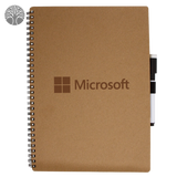 Tan Whiteboard Notebook with Dry Erase Marker