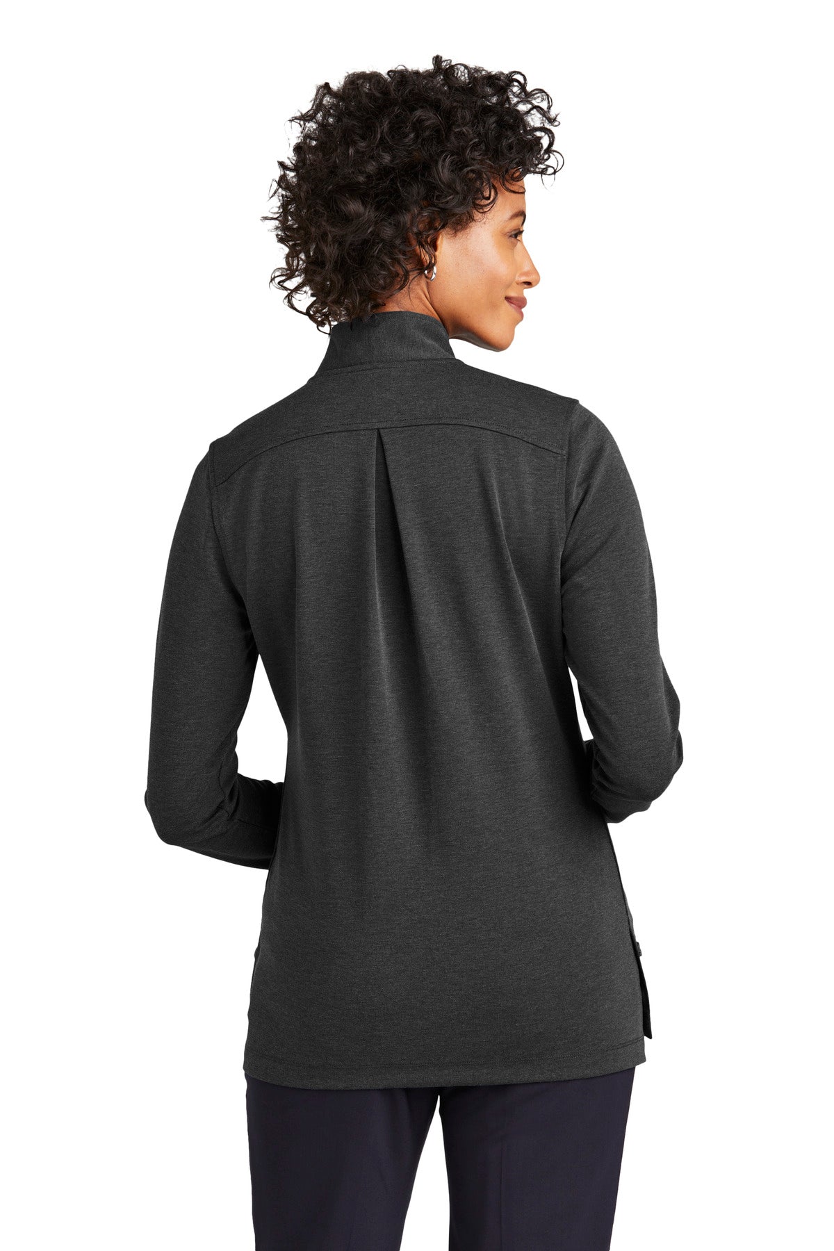 WindsorGyH Brooks Brothers Women's Mid-Layer Stretch 1/2-Button BB18203
