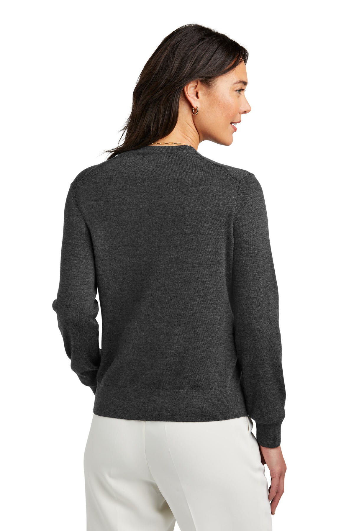 WindsorGyH Brooks Brothers Women's Washable Merino Cardigan Sweater BB18413