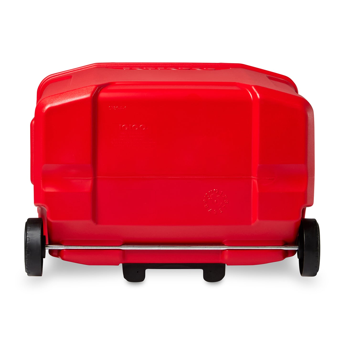 White-Red Star Igloo® Profile II 28 Qt Roller Cooler