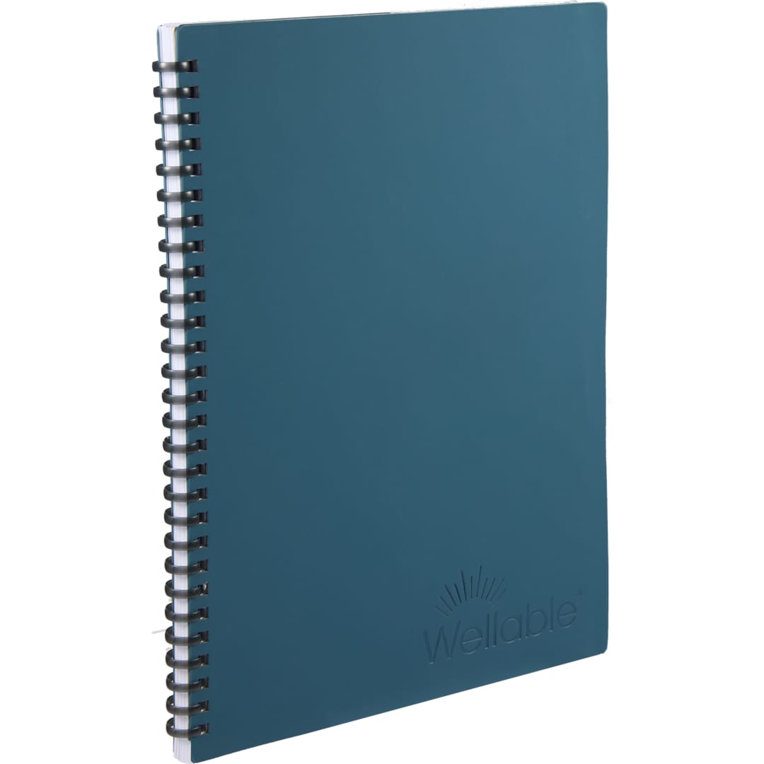 Blue Wellable™ Plan Well Undated Planner Journal