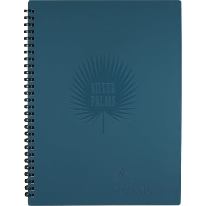 Front View of Blue Wellable™ Plan Well Undated Planner Journal