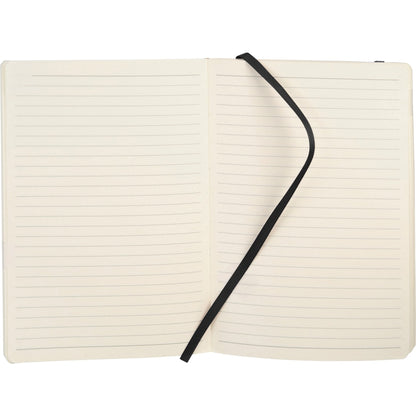 Black FSC® Mix 5.5" x 8.5" Abruzzo Soft Journal