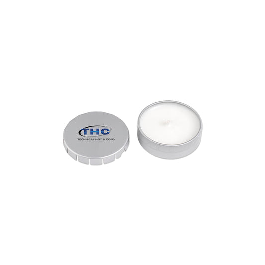 Silver 13g Silver Round Tin Candle