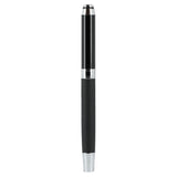 Front View of Black Hyde Recycled Brass Gel Rollerball