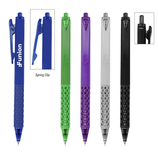 BLACK Quiet Click rABS Gel Pen