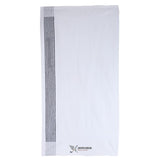Front View of Black 22" x 44" Caddy Golf Towel