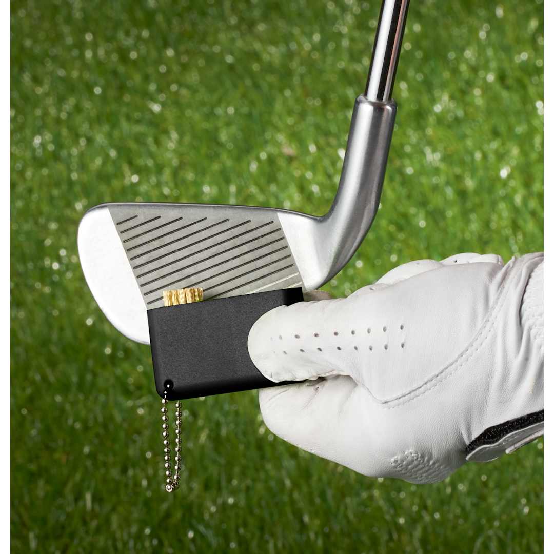 Black 3-in-1 Golf Cleaning Multi-Tool