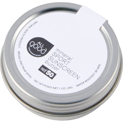 Front View of Clear All Good Sunscreen Butter