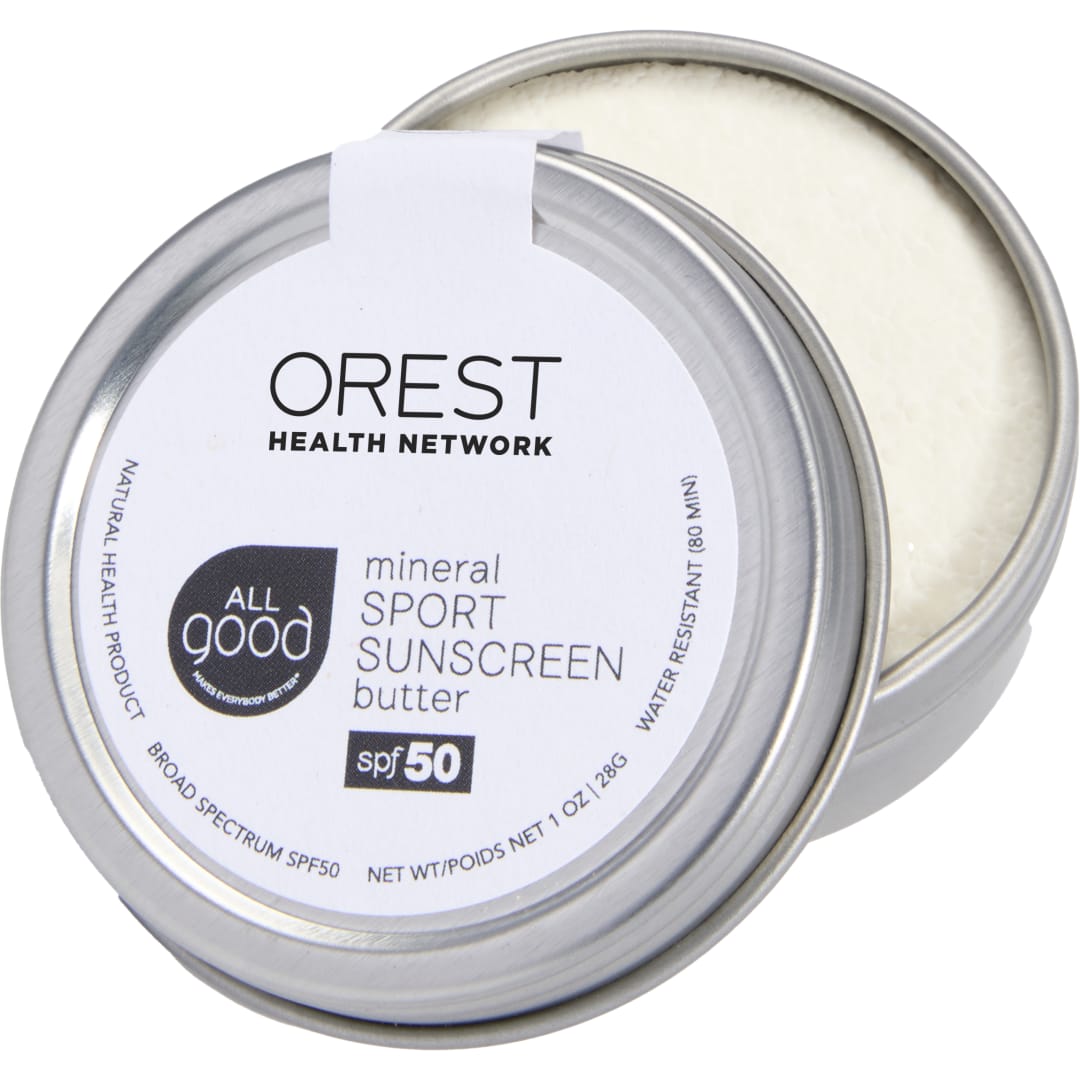 Front View of Clear All Good Sunscreen Butter