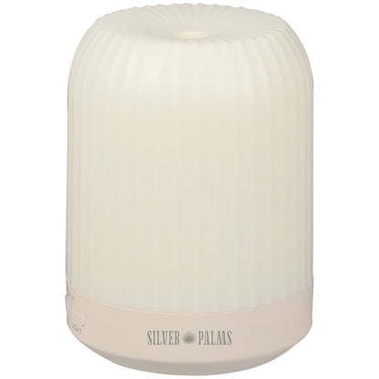 Front View of White Wellable™ Ambient Light Humidifier