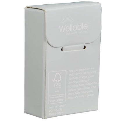 White Wellable™ Noise Reducing Ear Plugs