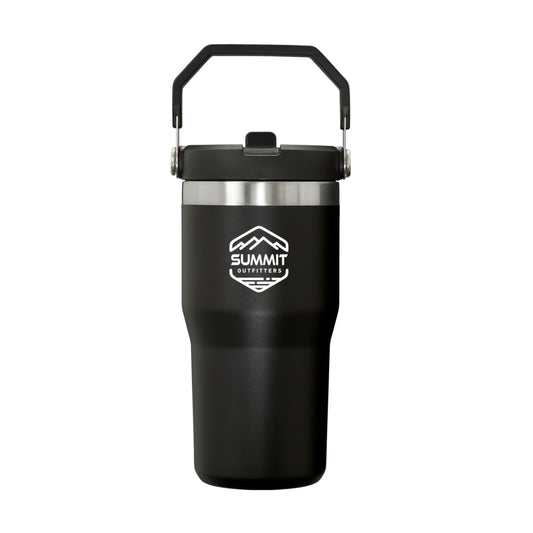 Black Stanley IceFlow™ Flip Straw Tumbler 20oz