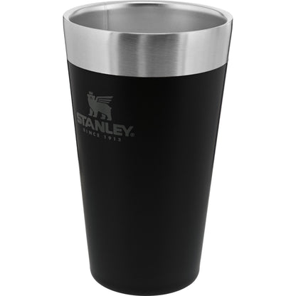 Rear View of Black Stanley Stay-Chill Stacking Pint 16oz