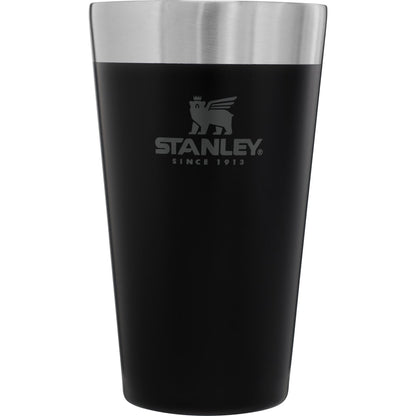 Rear View of Black Stanley Stay-Chill Stacking Pint 16oz