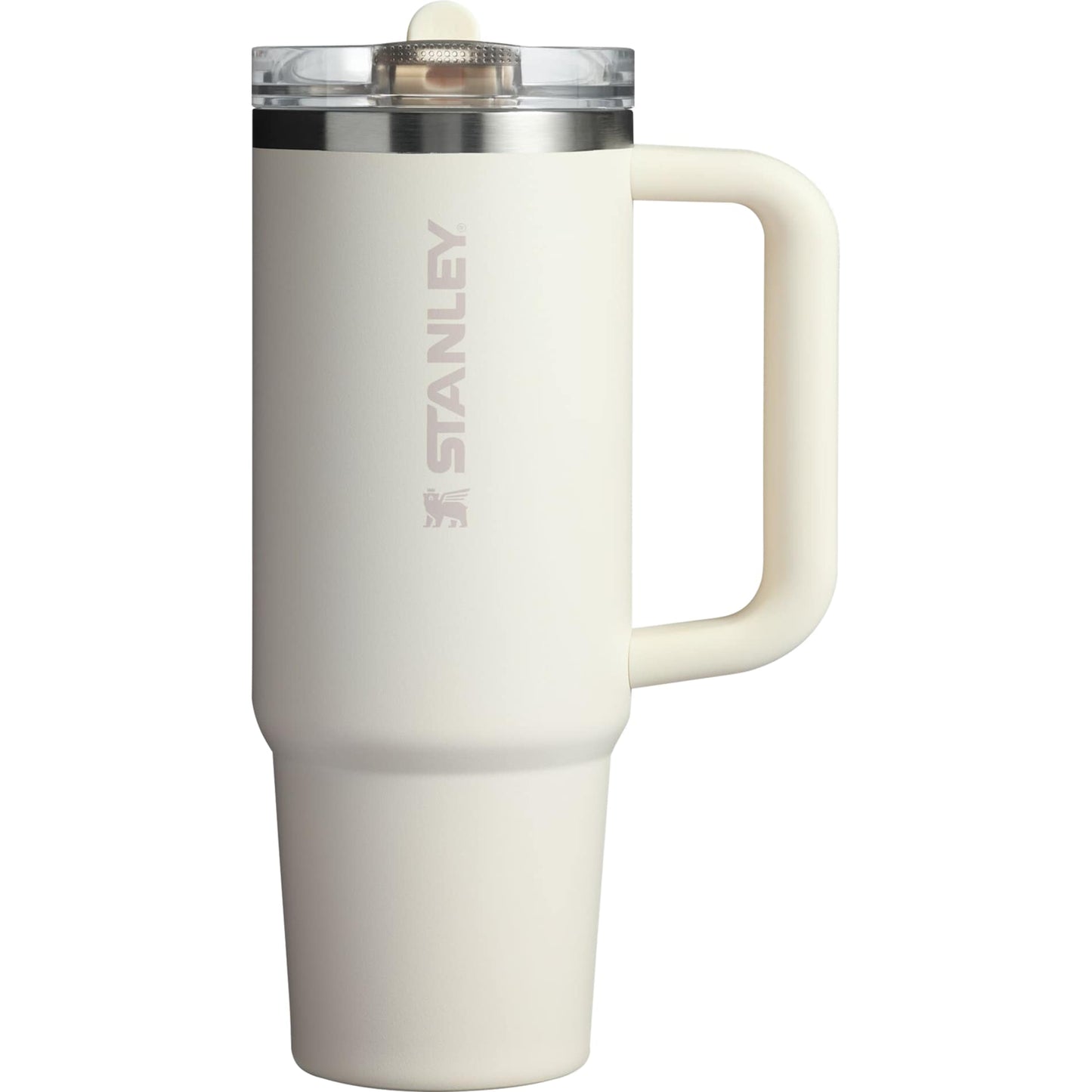 Rear View of White Stanley Quencher ProTour Tumbler 30oz
