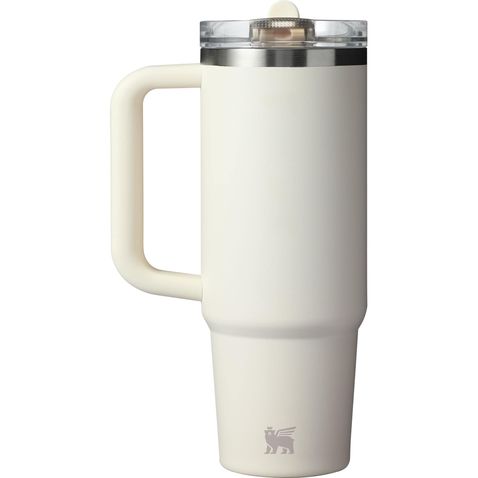 Front View of White Stanley Quencher ProTour Tumbler 30oz