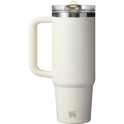 Front View of White Stanley Quencher ProTour Tumbler 30oz