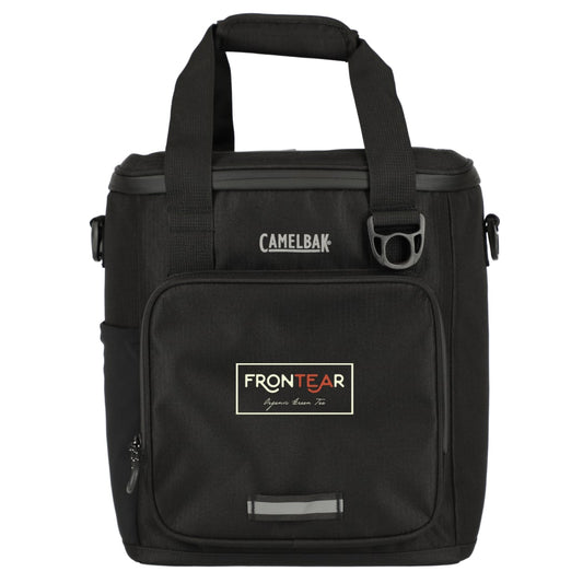 Front View of Black CamelBak Aspen 16 Can RPET Cooler