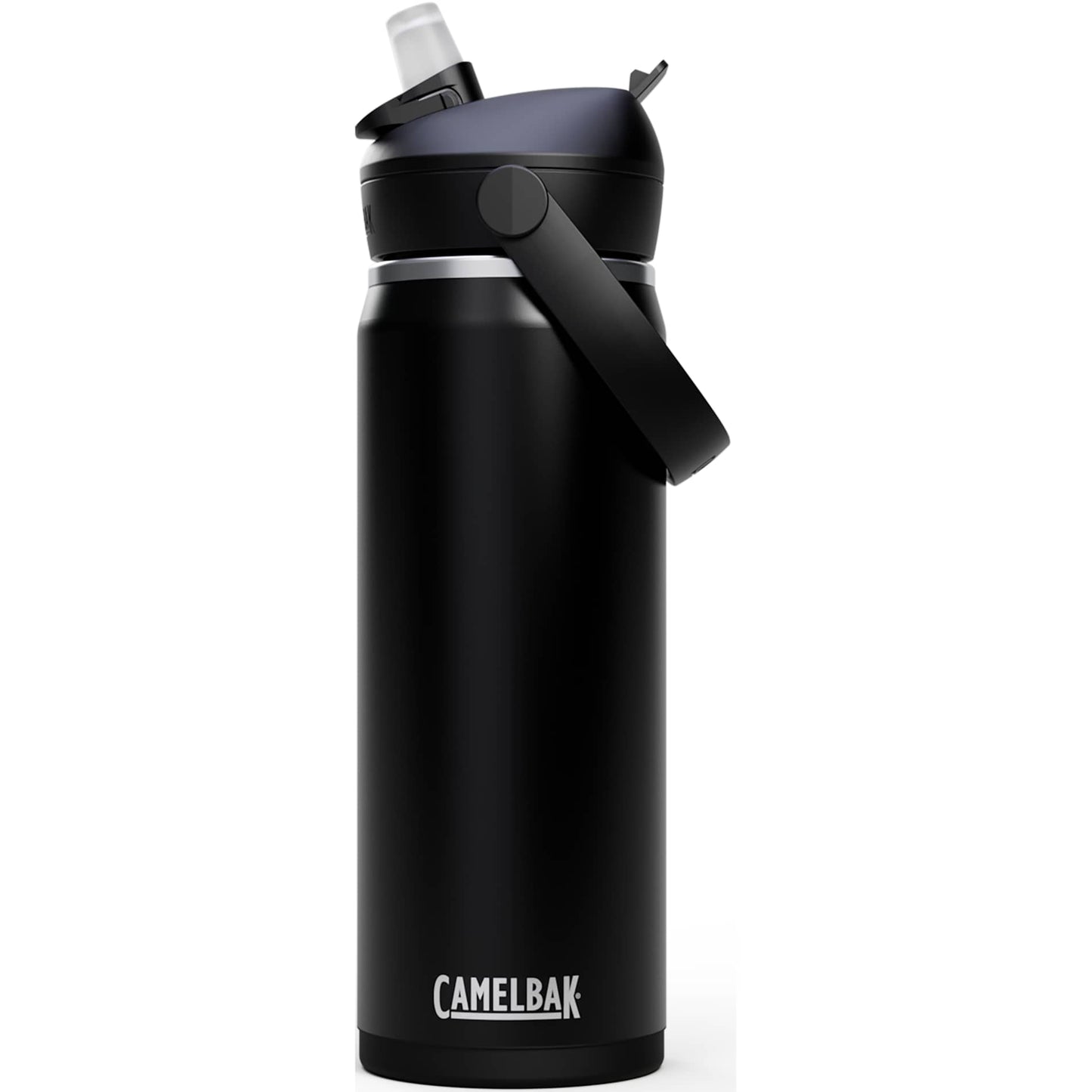 Front View of Black CamelBak Thrive™ Flip Straw VSS 20oz