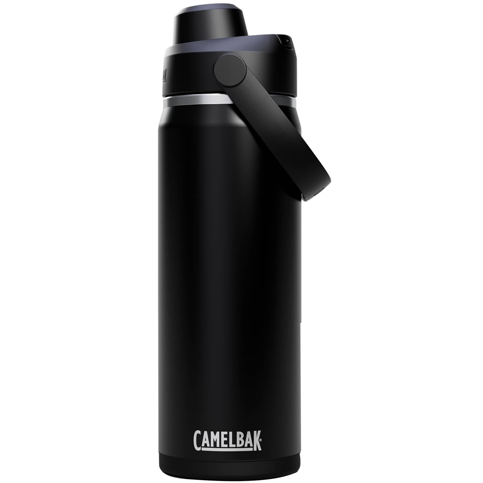 Front View of Black CamelBak Thrive™ Chug VSS 20oz