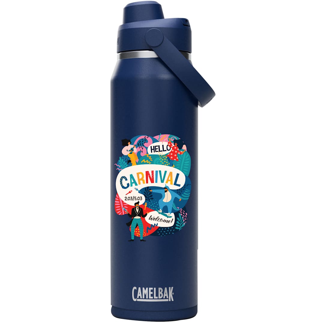 Front View of Blue CamelBak Thrive™ Chug VSS 32oz