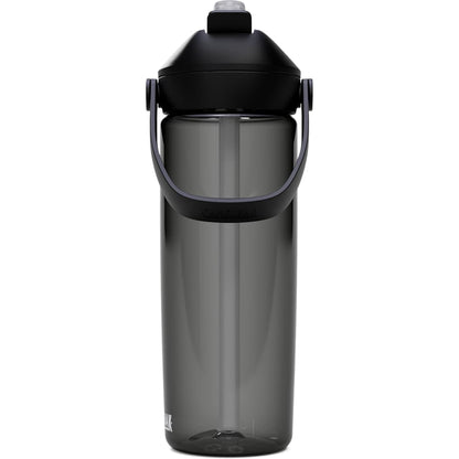 Rear View of Gray CamelBak Thrive Flip Straw 20oz Bottle Tritan Rene