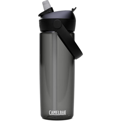 Front View of Gray CamelBak Thrive Flip Straw 20oz Bottle Tritan Rene