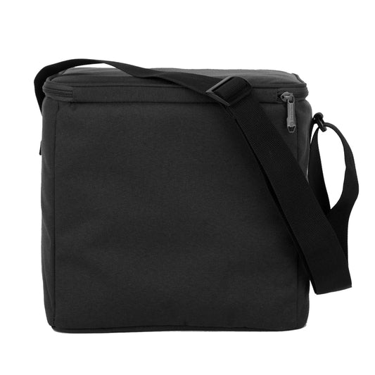 Rear View of Black Wolverine 24 Can Lunch Cooler
