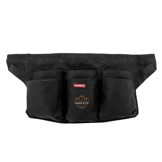 Front View of Black Wolverine Tool Belt