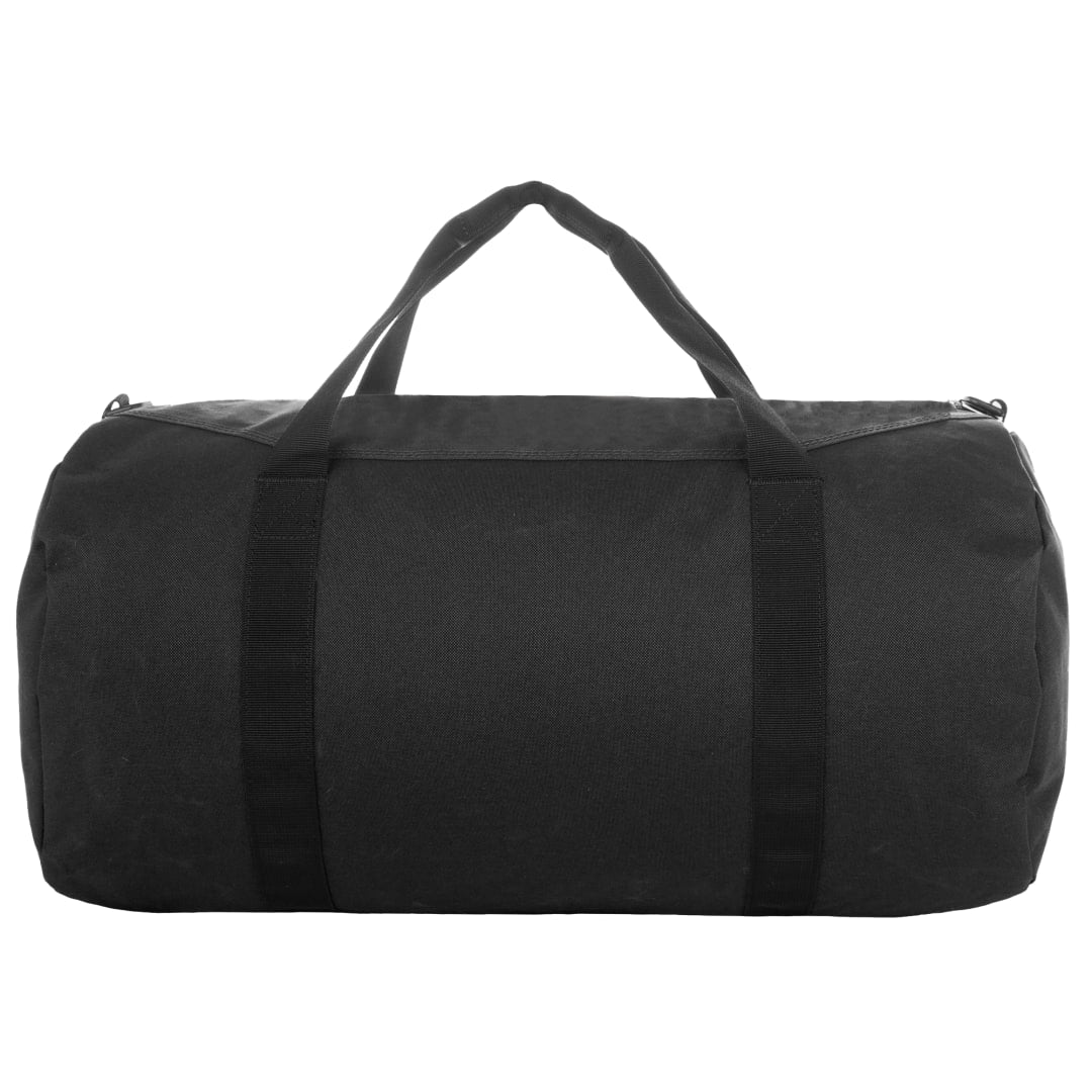 Rear View of Black Wolverine 22" Center Zip Duffle