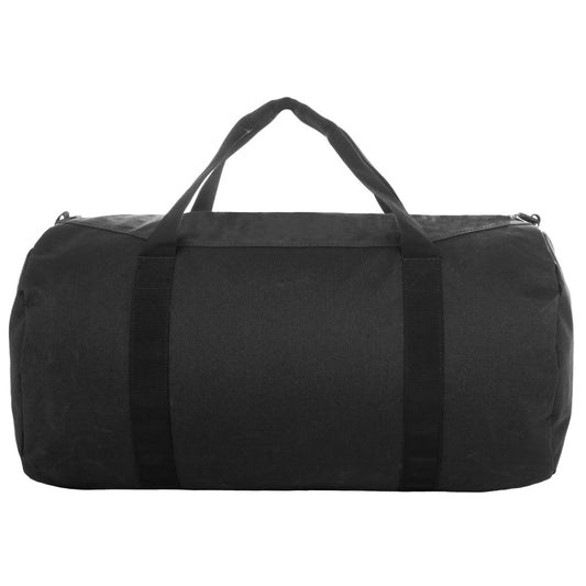 Rear View of Black Wolverine 22" Center Zip Duffle