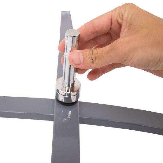 17' Elite Razor Nylon Sail Sign Kit (Single-Sided with Scissor Base)